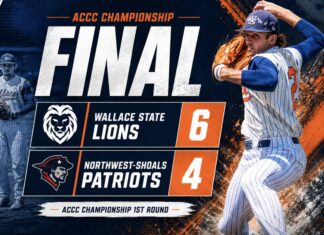 Wallace State Downs Northwest-Shoals 6-4 in ACCC Tournament Opener